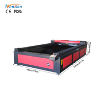Widely usedTS1325 engraving and cutting laser machine laser mused for non-metal wood paper acrylic leather plastic stone glass