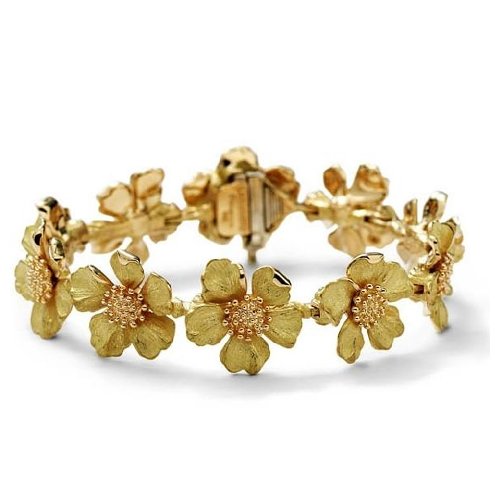 Fine quality flower chain women's bracelets