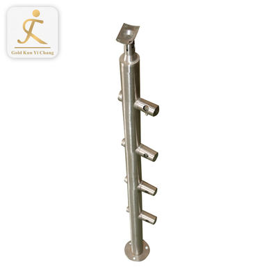 Stainless steel railing handrail baluster newel post 304/316 balcony staircase porch railing columns