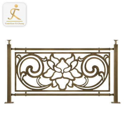custom decorative metal indoor antique moulding ss baluster duplex house rose gold stainless steel stair railing