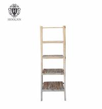 Ladder Recycled Wooden New Design 2015 Bookshelf HL240-160