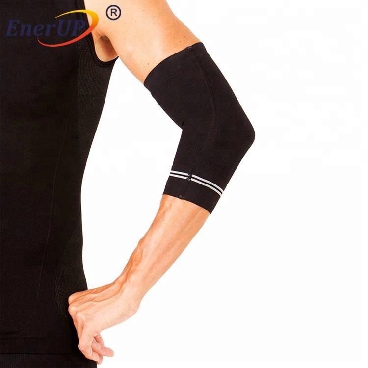 High quality Elbow Copper compression sport elbow support brace athletic sleeves