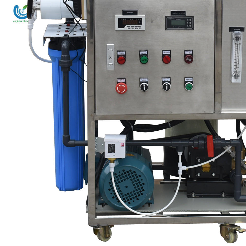 product-Ocpuritech-200lph Small Sea Water Desalination Machine Desalinator Brackish Seawater Ro Reve