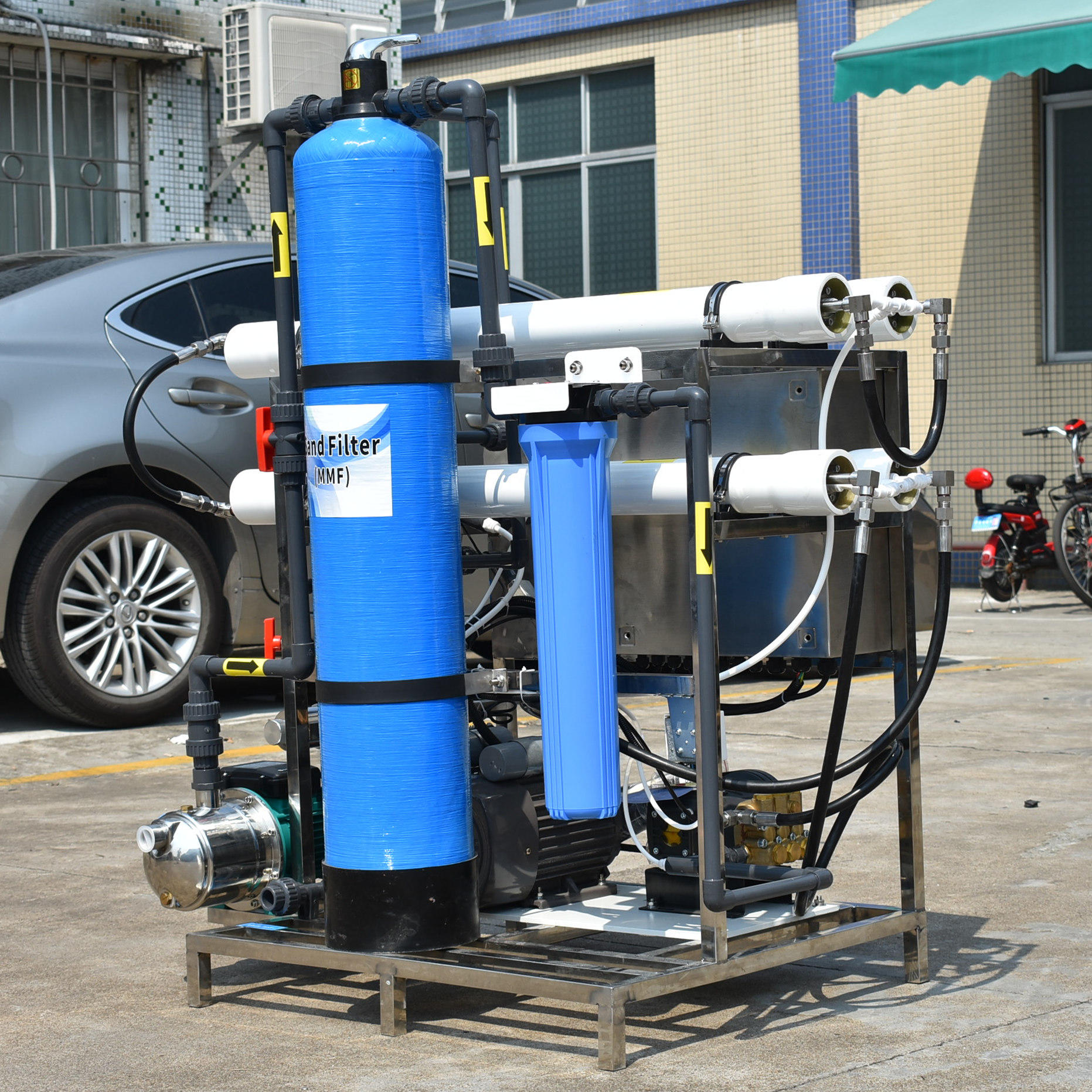 200lPH Small Sea Marine Water Makers Desalination Deionized Reverse Osmosis RO Machines Plant