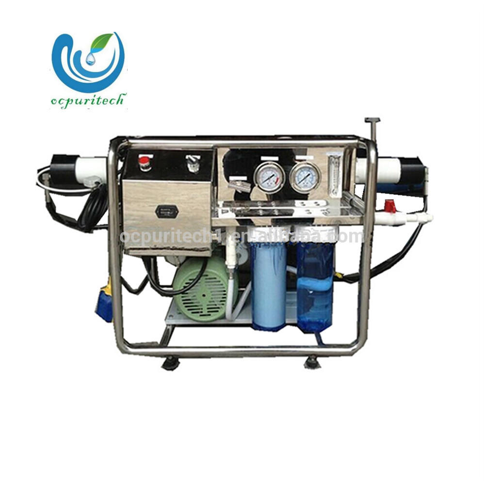 Mini Seawater Desalination Plant Mobile 1000LPD Water Treatment