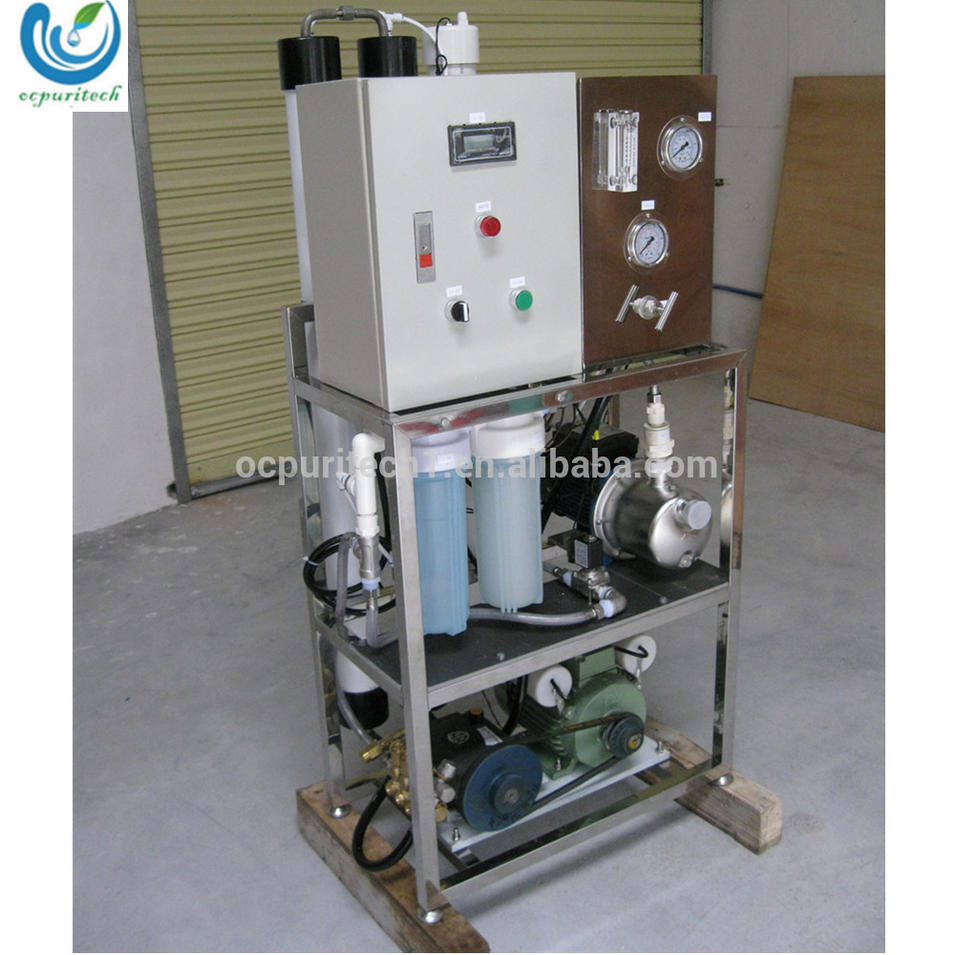 2T/D small mobile sea water desalination plant