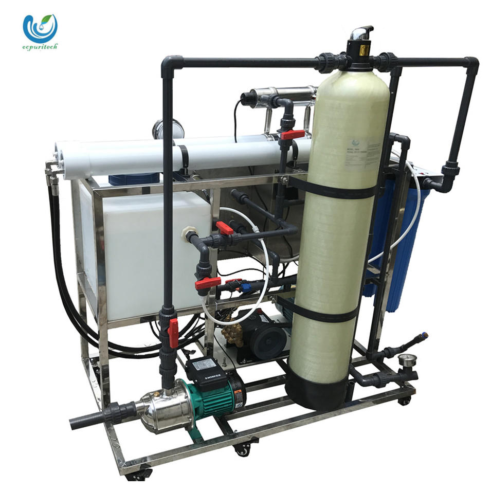 Sea Water Treatment Plant 100T/H Remove Salt Desalination RO System For Drinking And Irrigation