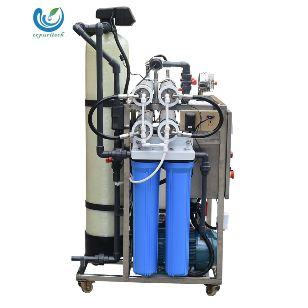 5TPD High quality RO automatic seawater desalination machine treatment plant for seawater treatment equipment water purifier