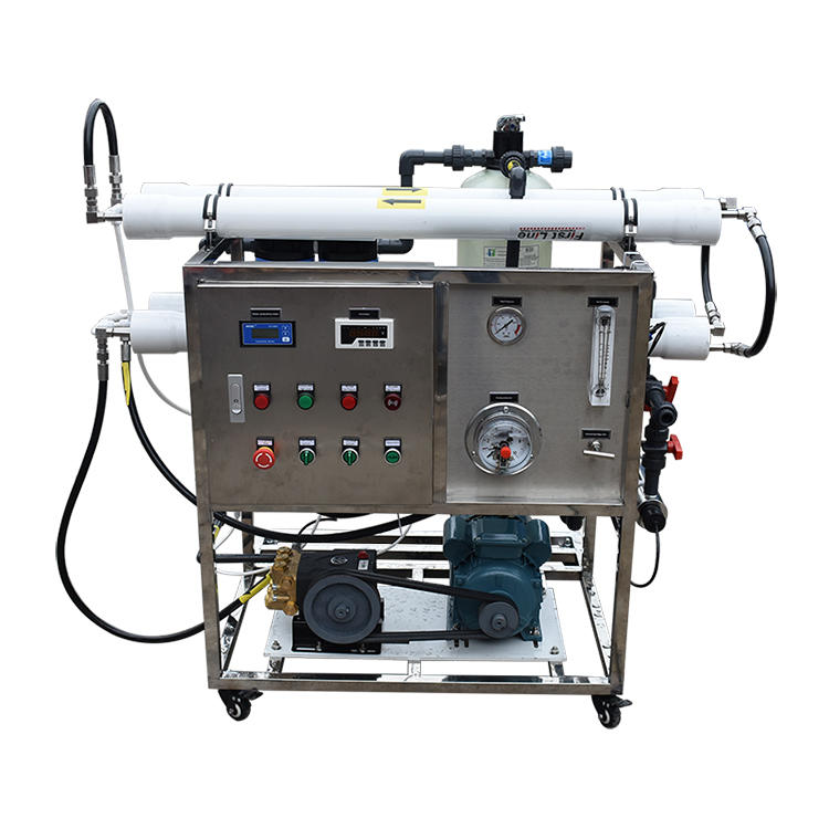 200LPH Sea Water Treatment Purification Portable Small Scale Seawater ro Systems Plants Unit Desalination Companies Boats Device