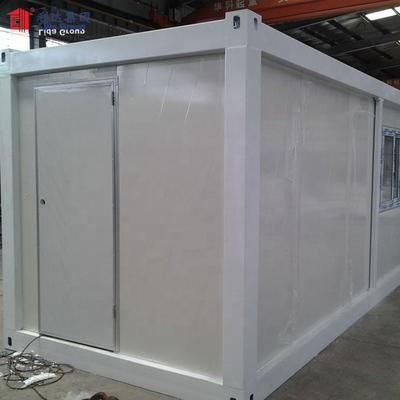 China flat pack container house with bathroom, insulated container house