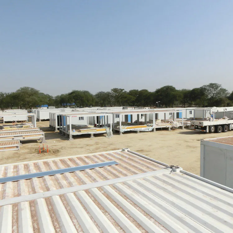 Hot sales Movable folding Container House used as refugee camps