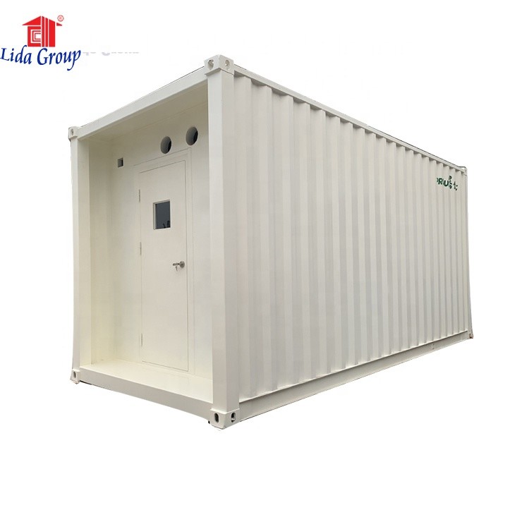 Mobile self storage container house