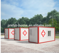 2020 fast build container hospital/isolation room/container clinic