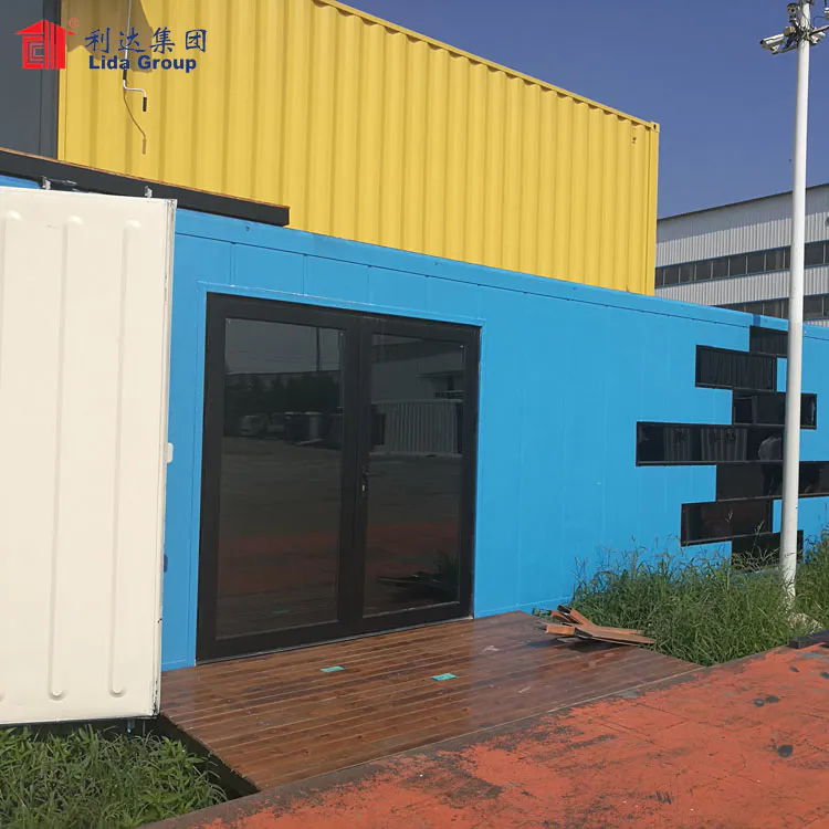 Ethiopia shipping container office price, container office prefabricated, container homes 2 floors