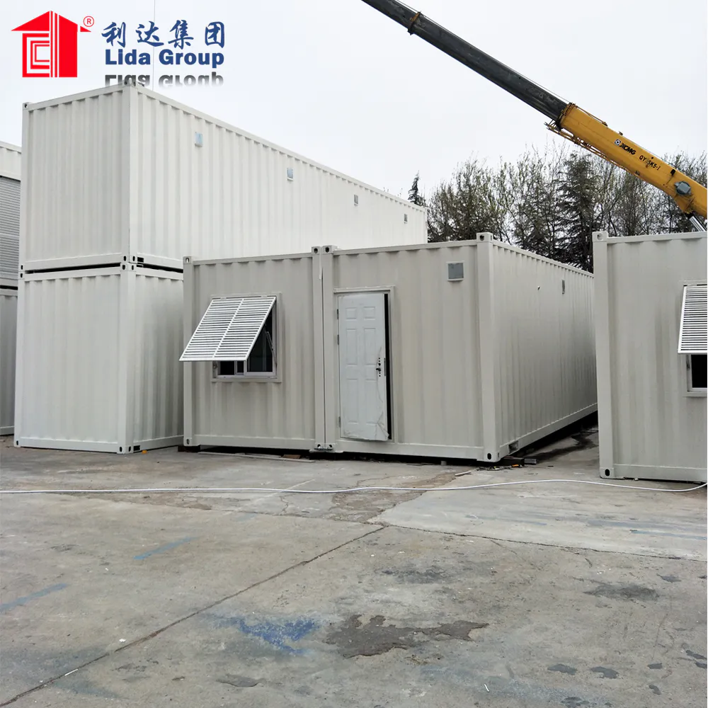 China luxury 40 feet shipping container homes for sale