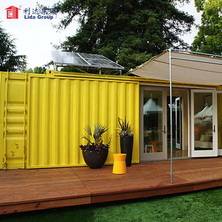 Steel house of container living