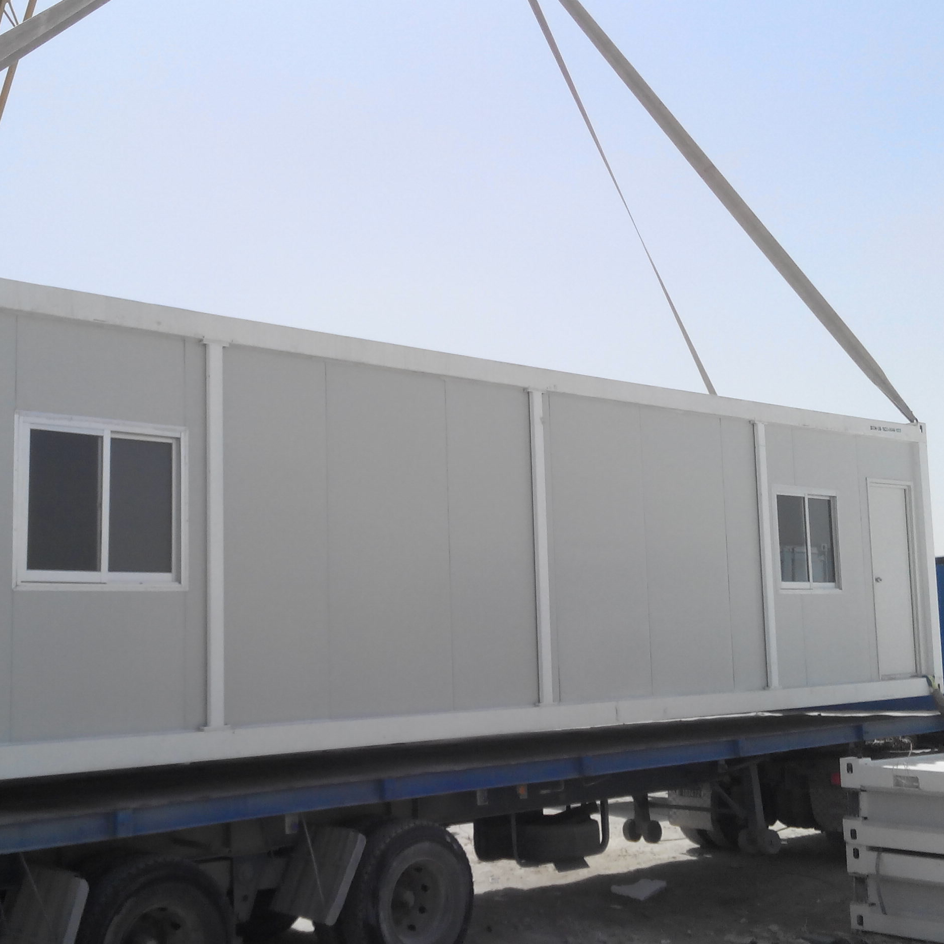 Prefabricated mining accommodation container