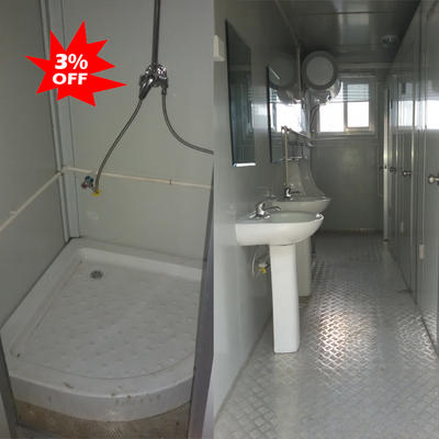 container shower room prefabricated container room