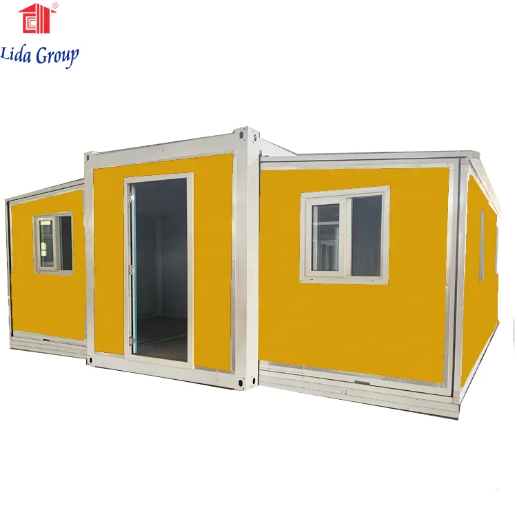 China prefabricated expandable container home prefab house