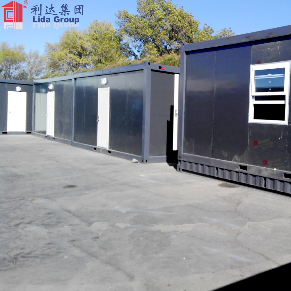 China Cheap office container log cabin price