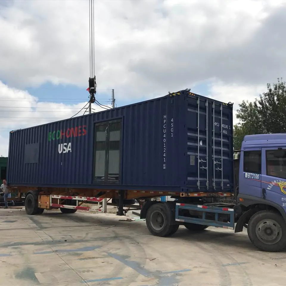 40 foot steel container prefab house 3 bedroom container luxury house
