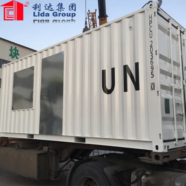 expandable ready made container house temporary