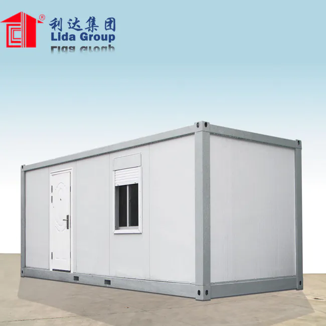 Movible modular container van house
