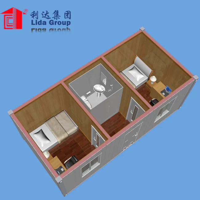 20ft prefab foldable container office
