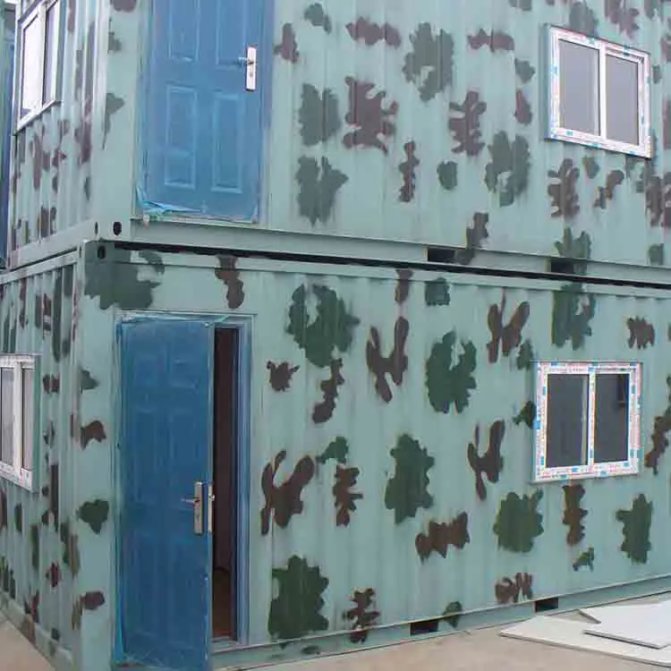 Portable house high quality steel structure factory prefabricated container hotel