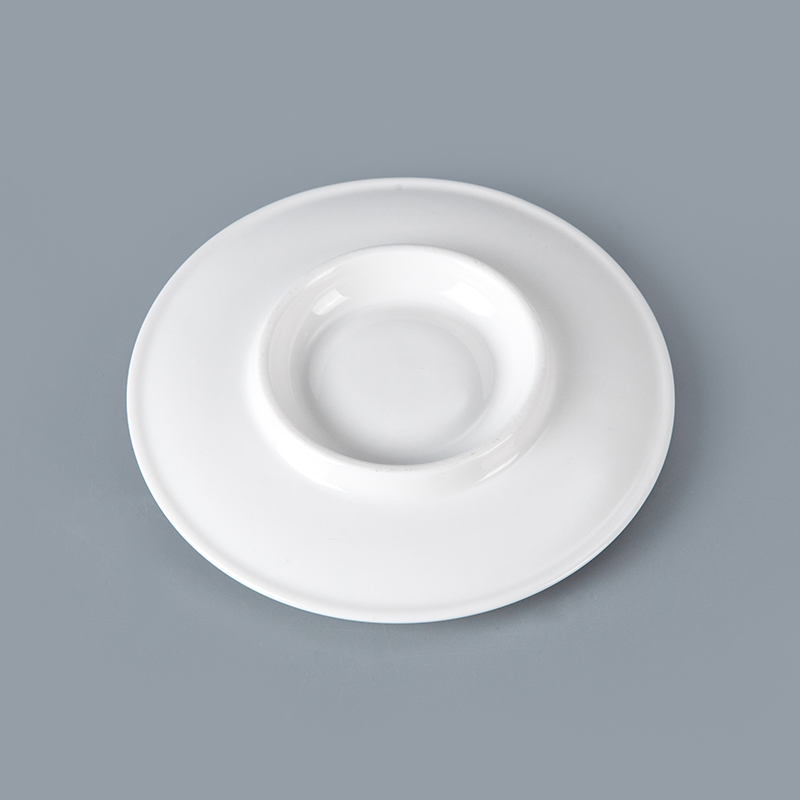 dinnerware high quality egg tray porcelain egg holder hotel restaurant egg plate stand