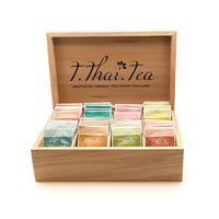Custom High quality usefulpackaging gift wooden tea storage box