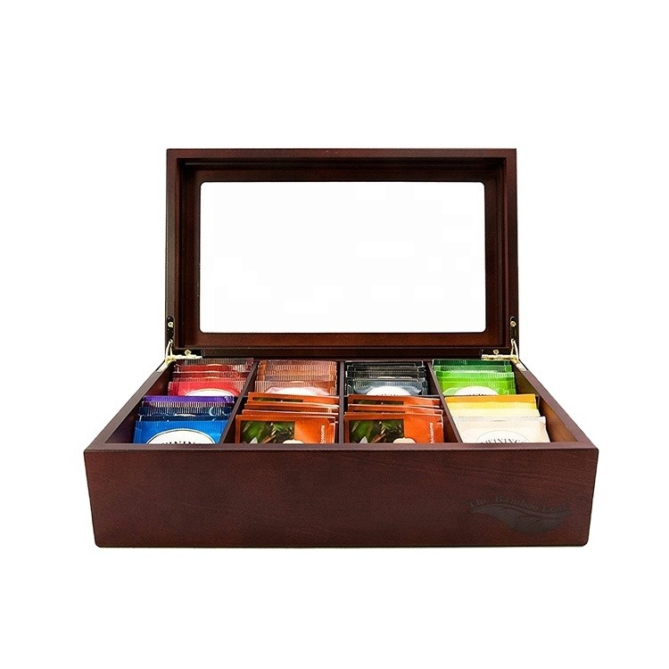 Eco-friendly vintage chest wooden box packaging tea