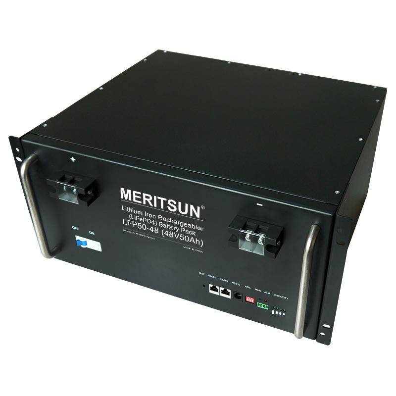 Meritsun Rechargeable Lifepo4 Battery Pack 48v 50ah Lifepo4 Battery Free Customized Energy Storage System (ESS) Lithium Battery