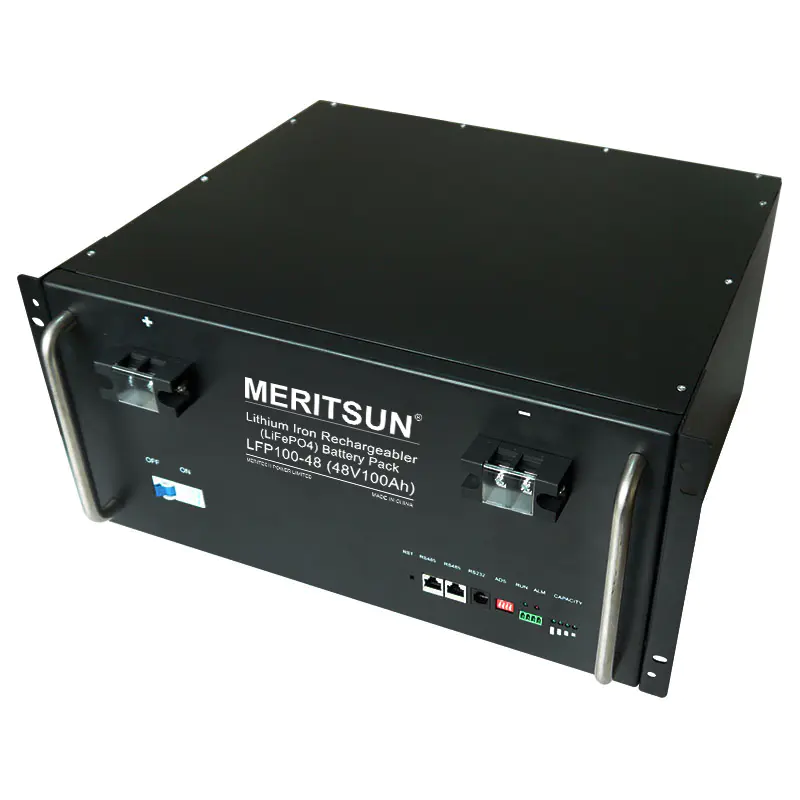 MeritSun 48v 20ah 40ah 60ah 100ah 200ah lifepo4 battery pack with BMS