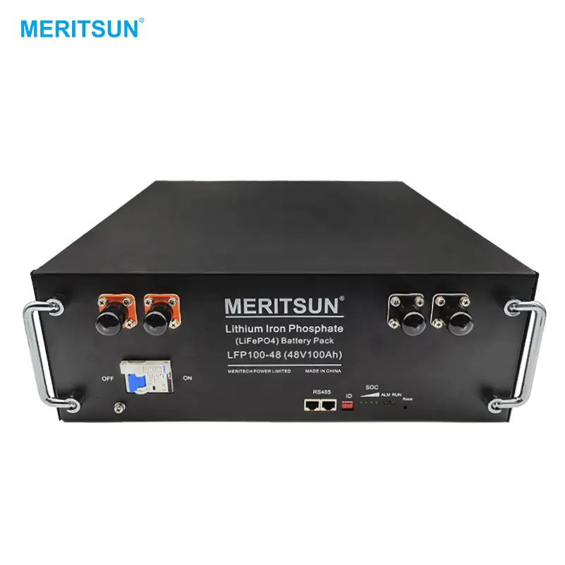 MeritSun 48V 100Ah Lithium Battery 2020 Newest Energy Storage Battery Lithium Ion Solar Battery