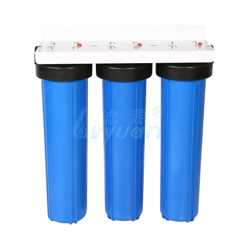 20'' transparent water filter and 20 inch big blue water filter housing