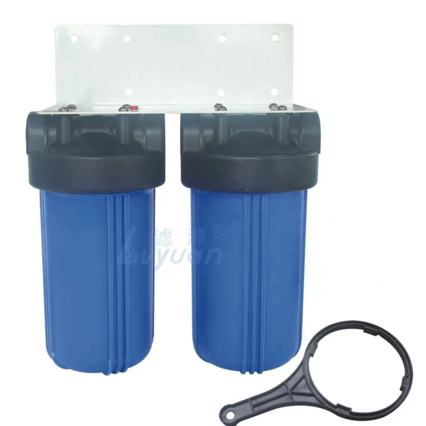 bb filter housing jumbo water filter housing transparent or blue housing with 5 10 20 inch