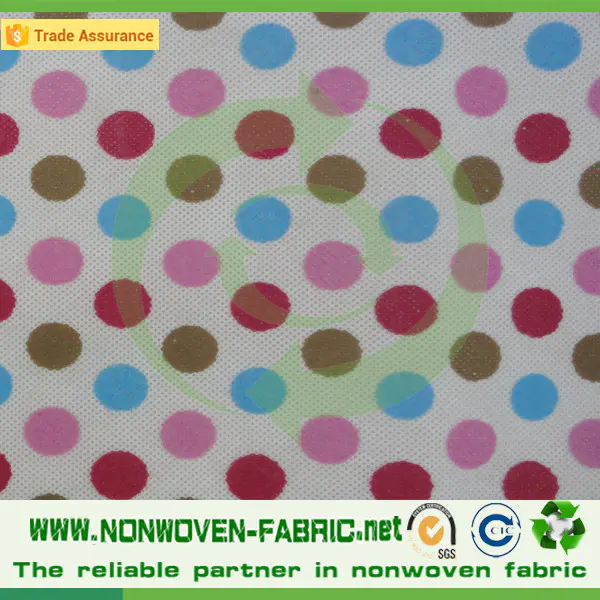 Flower/ Animal/ Customer design printed pp nonwoven fabric