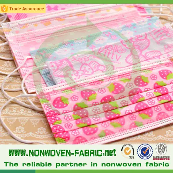 cheap price PP spunbond printed lamination nonwoven fabric