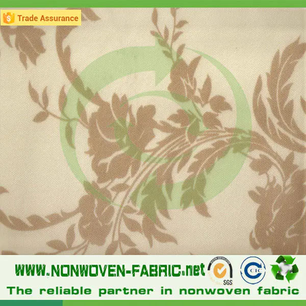 New Design PP Non woven Wallpaper/ Printed Nonwoven Fabric