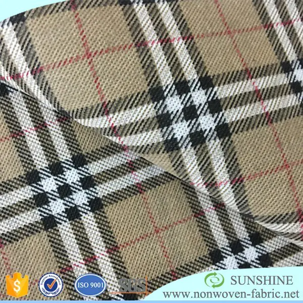 pp spunbond print non woven fabric customized pattern/printed pp nonwoven fabric