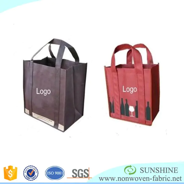 Quanzhou factory eco-friendly fabric cheap China customized high quality D cut PP non woven bag, Pp tnt grocery bag