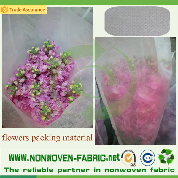 China fabric supplier, spunbond flower packaging raw material, pp non woven fabricor flower packing