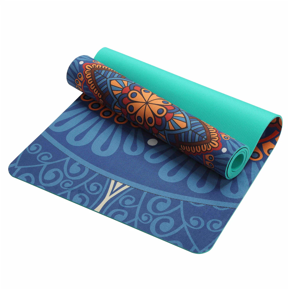 New style Suede Thick Durable Yoga Mat Pilates Non-slip big size yoga towel mat