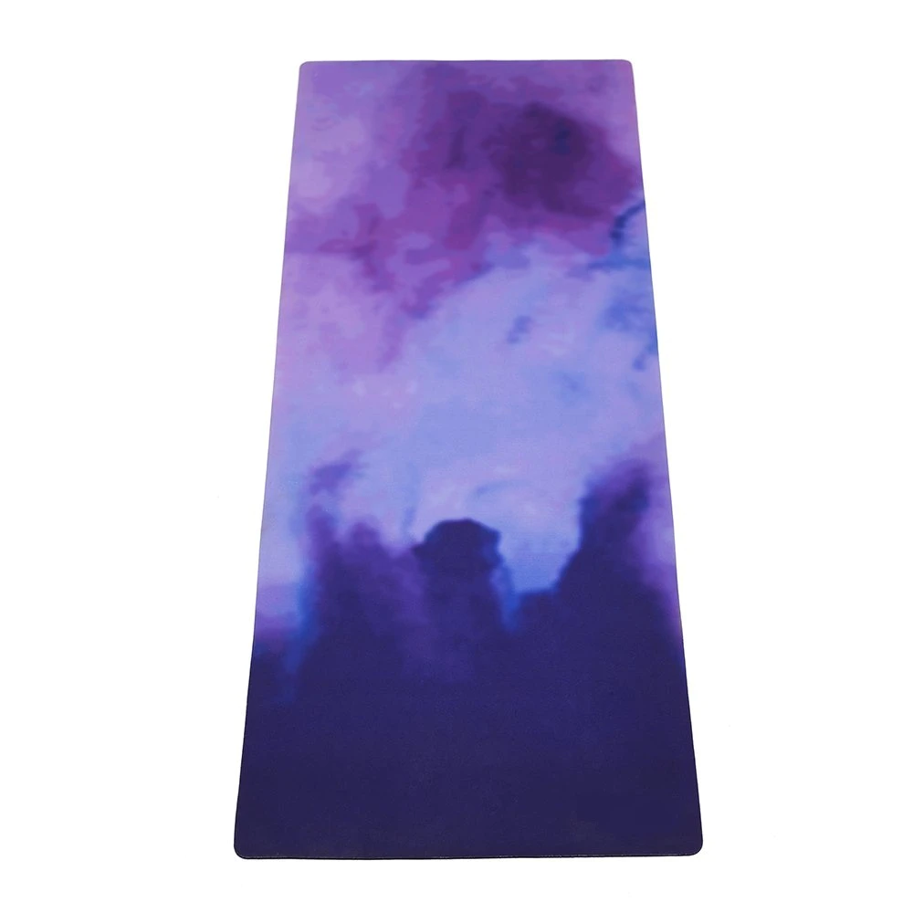 Travel Yoga Mat with Mat Bind and Elastic String,Non-Slip,Light weighted,Foldable,Eco Friendly,Ideal for Hot Yoga