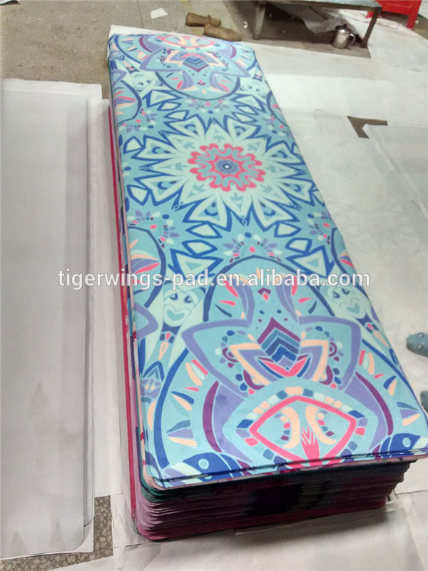 product-Tigerwings-Factory produce eco-friendly whole fabric print natural tree rubber yoga mat-img-1