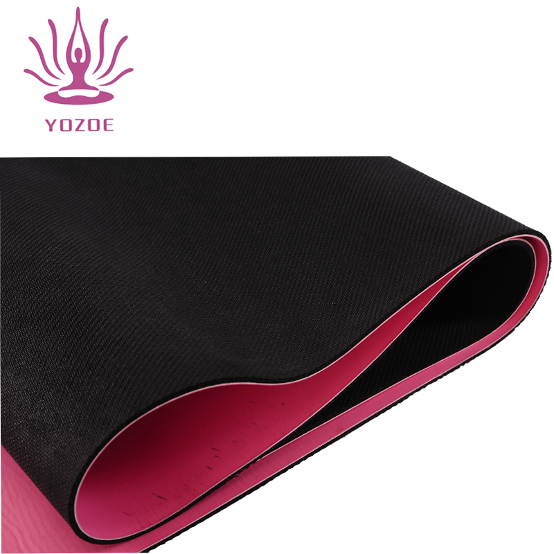 YOZOE Yoga natural Rubber Mat 1.5mm Ultra-thin Portable Folding Non-slip