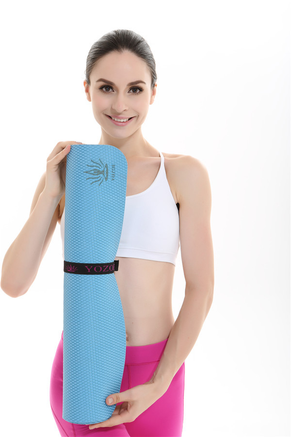 product-Tigerwings-Yoga Mat Extremely Comfortable Non Slip Extra Long 6mm Thick Certified Eco Friend-1