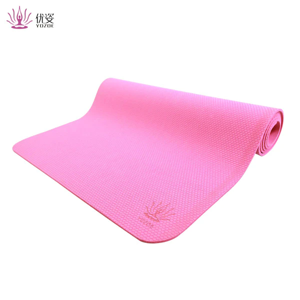 thin NR yoga mat for young cheerleading polyurethane foam block
