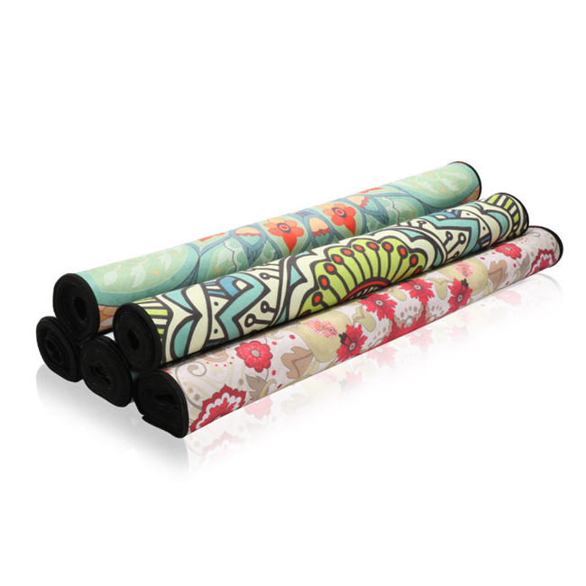 product-Anti-fatigue organic rubber mat yoga, suede yoga mat towel for travel-Tigerwings-img-1